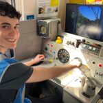 Driving the 507 simulator on board 507001