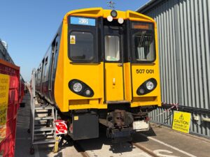507001 at the open day on 8th April
